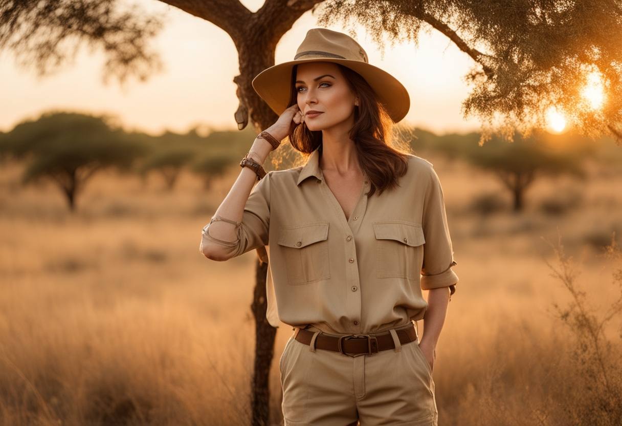 Pantalon de safari pour femme : l&rsquo;art de conjuguer protection et libert&eacute; de mouvement