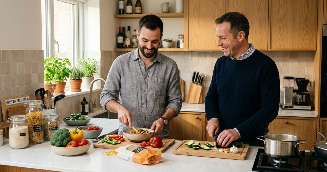 Cuisine partagée : s'organiser quand l'un mange sans gluten et l'autre non